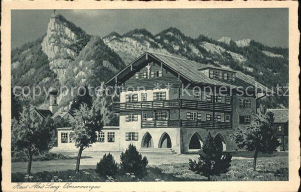 Oberammergau Haus Alois Lang