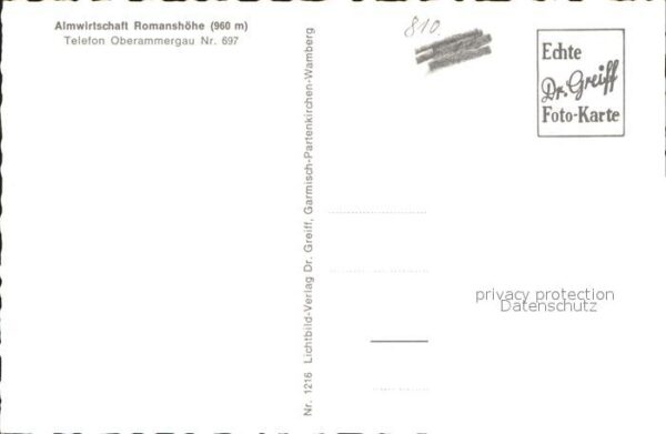 Oberammergau Almwirtschaft Romanshöhe – Bild 2