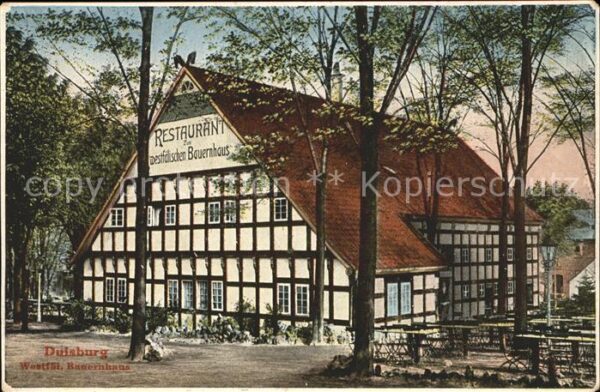 Duisburg Ruhr Bauernhaus Restaurant
