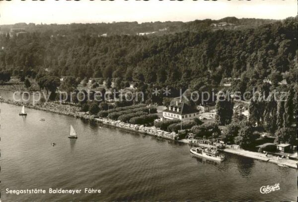 Essen Ruhr Seegaststätte Baldeneyer Fähre Fliegera