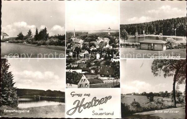Halver Stadtpark Kerspetalsperre Strandbad Her