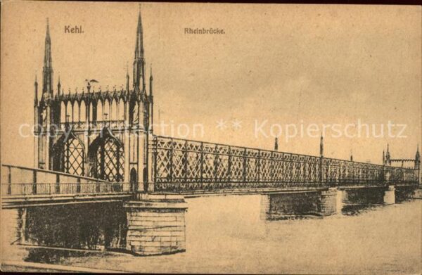 Kehl Rhein Rheinbrücke