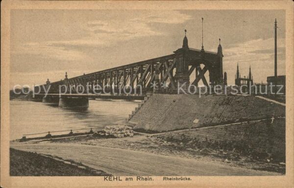 Kehl Rhein Rheinbrücke