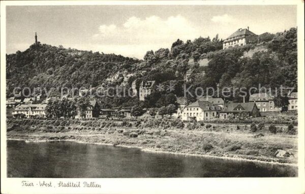 Pallien Partie an der Mosel