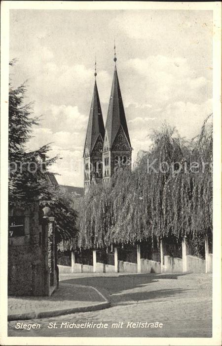 Siegen Westfalen St. Michaelkirche Keilstrasse