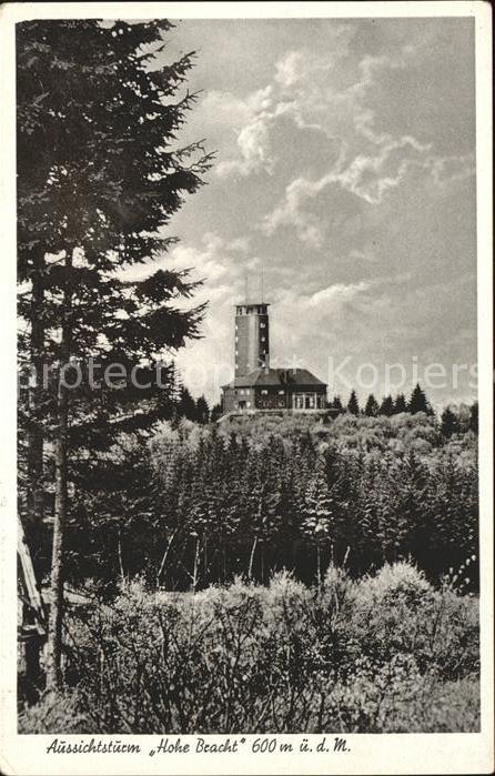 Kirchhundem Aussichtsturm Hohe Bracht