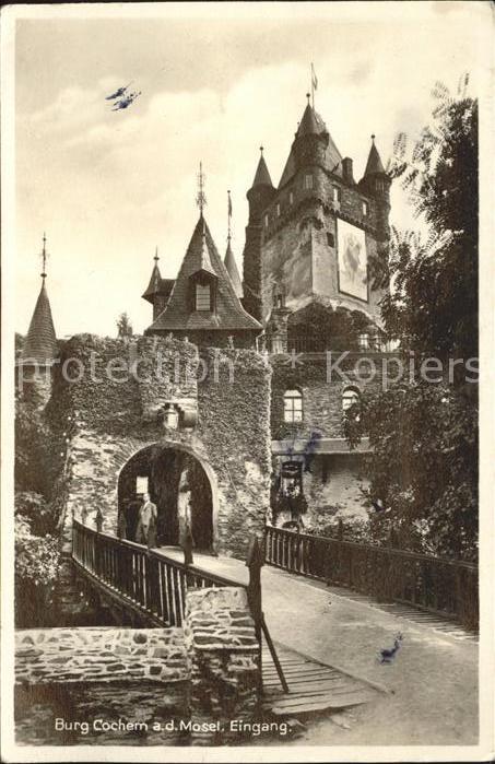 Cochem Mosel Burg Eingang