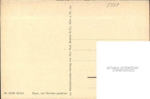 Daun Eifel Künstlerkarte Nr. 3030 – Bild 2
