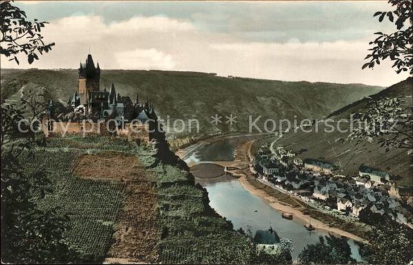 Cochem Mosel Panorma mit Burg