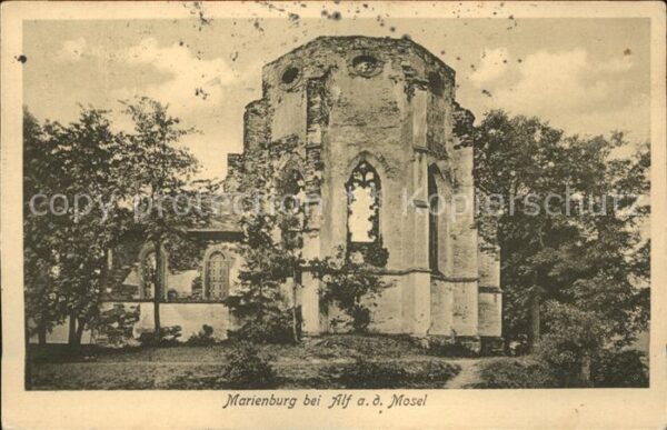Alf Mosel Marienburg Ruine
