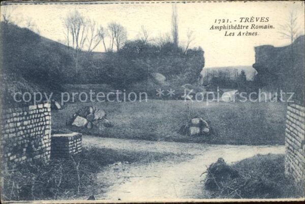 Treves Trier Amphitheatre Romain Les Arenes