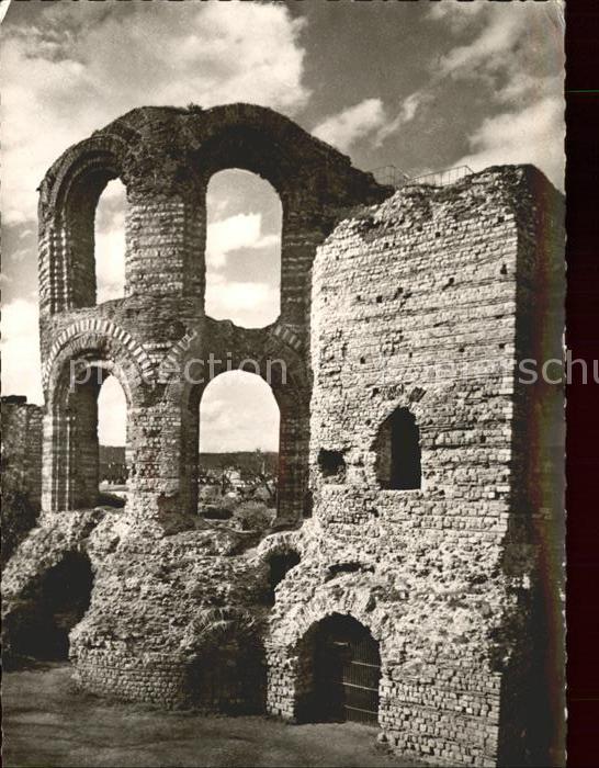 Trier Kaiserthermen Ruinen Römerzeit