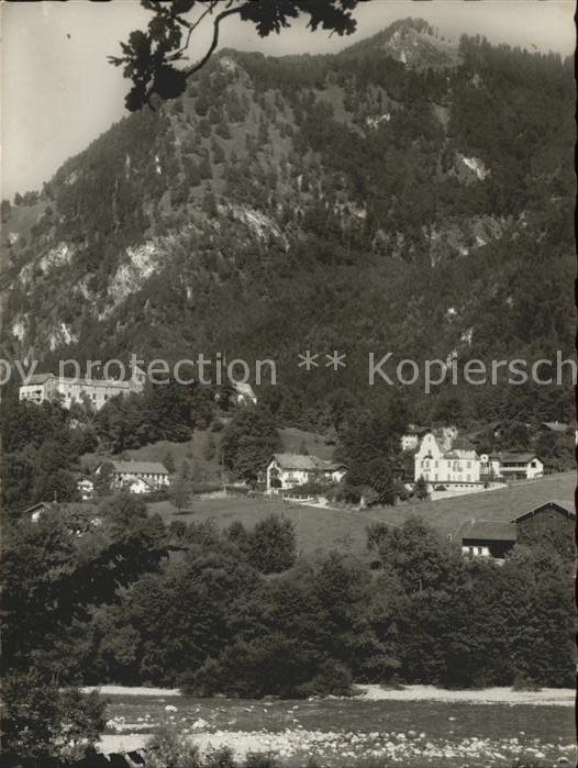 Marquartstein Teilansicht mit Schnappen Chiemgauer Al