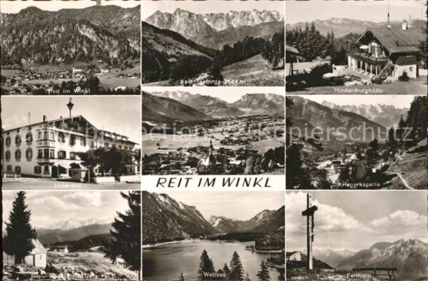 Reit Winkl Unterwirt Winklmoosalm Weitsee Fellhorn
