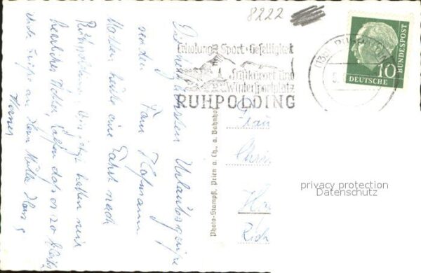 Ruhpolding Gesamtansicht mit Rauschberg Chiemgauer – Bild 2