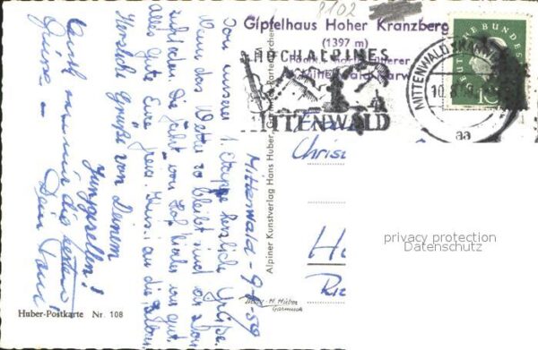 Mittenwald Karwendel Tirol Kranzbergbahn Gipfelhaus Berghaus St. A – Bild 2