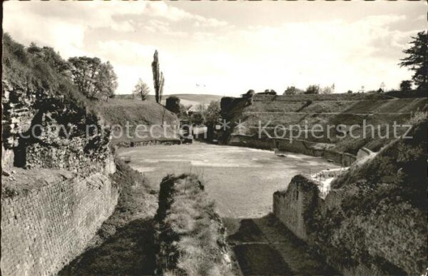 Trier Amphietheater Ruine Römerzeit