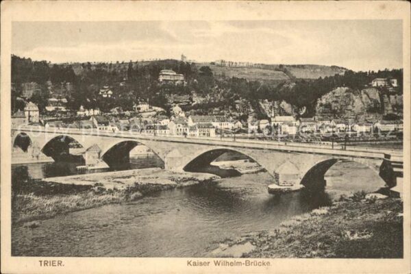 Trier Kaiser Wilhelm Brücke Mosel