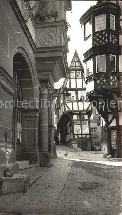 Bernkastel-Kues Spitzhäuschen Mittelalterliches Spitzgi