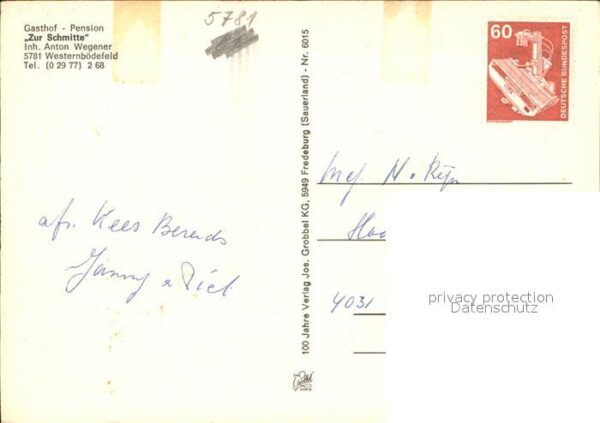 Westernboedefeld Gasthof Pension Zur Schmitte – Bild 2