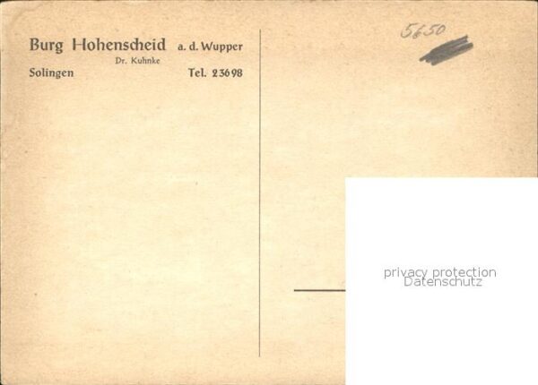 Solingen Burg Hohenscheid an der Wupper – Bild 2