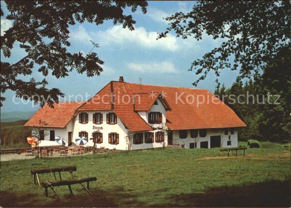 Hofstetten Kinzigtal Gasthaus Pension Rössle Biereck