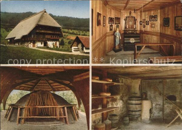 Gutach Schwarzwald Schwarzwälder Freilichtmuseum Vogtsbaue