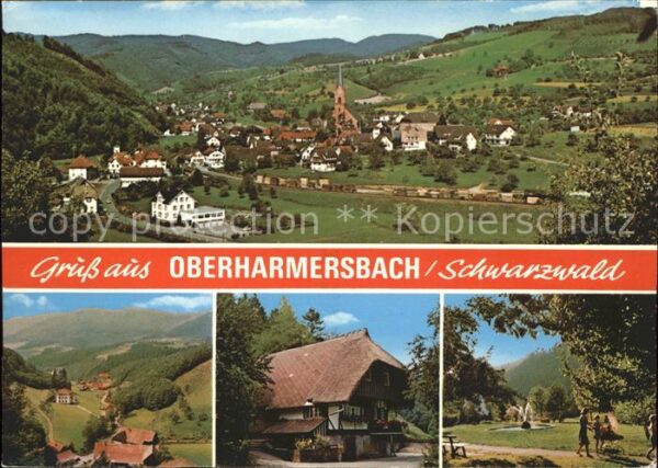 Oberharmersbach Gesamtansicht Bauernhaus Schwarzwaldhau
