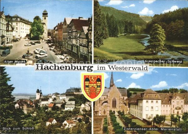 Hachenburg Westerwald Alter Markt Kroppacher Schweiz Schloss