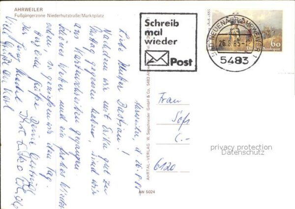 Ahrweiler Ahr Fussgängerzone Niederhutstrasse Marktpl – Bild 2