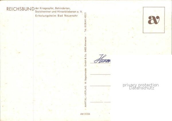 Bad Neuenahr-Ahrweiler Erholungsheim Reichsbund e.V. – Bild 2