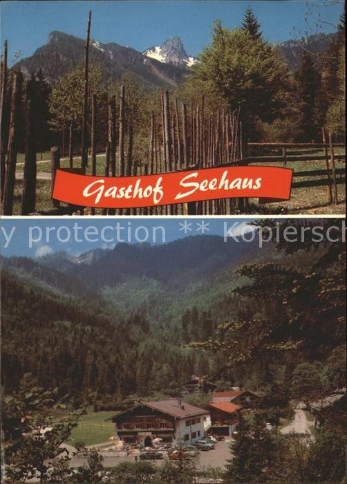 Ruhpolding Gasthof Seehaus Chiemgauer Alpen