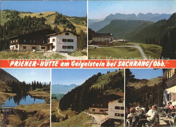 Sachrang Chiemgau Priener Hütte am Geigelstein Alpenpanor