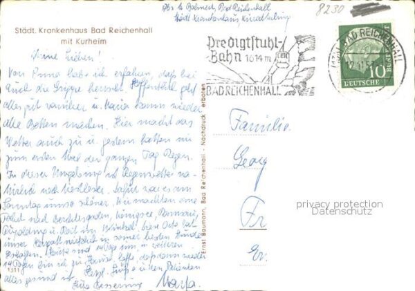 Bad Reichenhall Städtisches Krankenhaus mit Kurheim – Bild 2