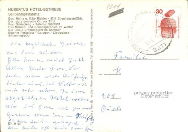 Ettenhausen Schleching Hotel Restaurant Hubertus Breitenstein – Bild 2