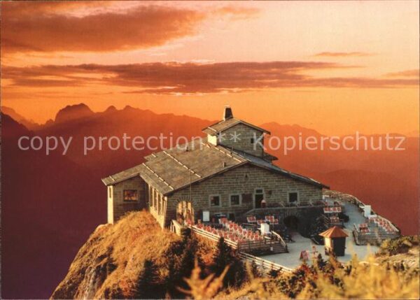 Kehlsteinhaus Sonnenuntergang