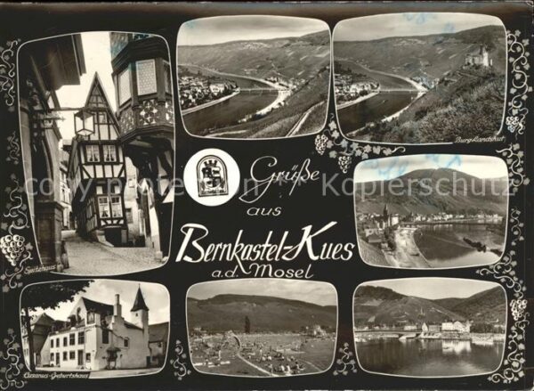 Bernkastel-Kues Spitzhäuschen Fachwerkhaus Cusanus Gebu