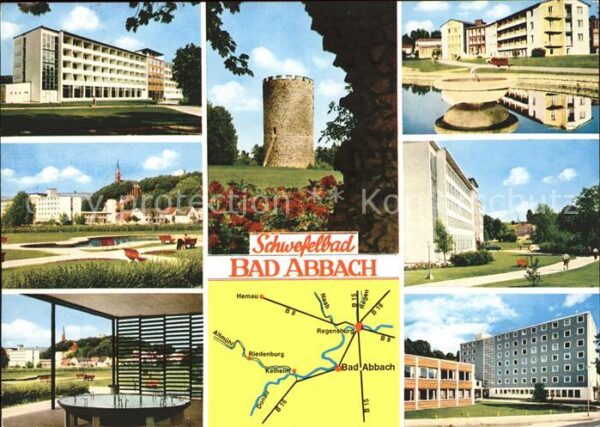 Bad Abbach Kurhaus Kurpark Turm