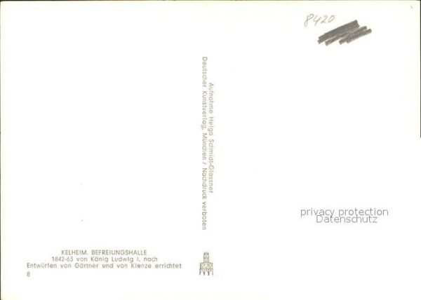 Kelheim Befreiungshalle König Ludwig I – Bild 2