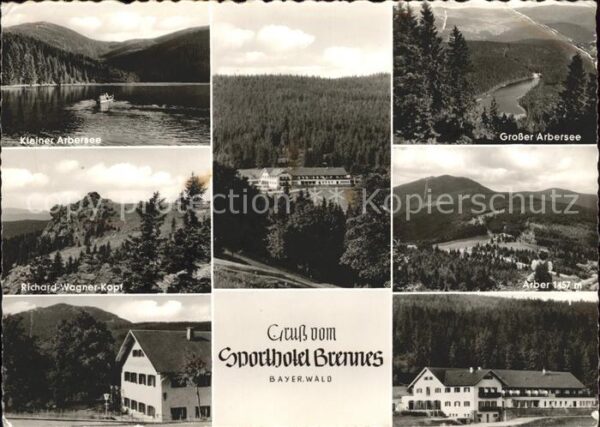 Bayerisch Eisenstein Sporthotel Brennes Grosser Arber See Ri