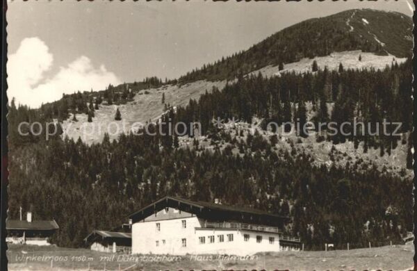Reit Winkl Alpengasthof Unterkunftshaus Winklmoosa