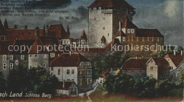 Burg Wupper Schloss Burg Bergisches Land