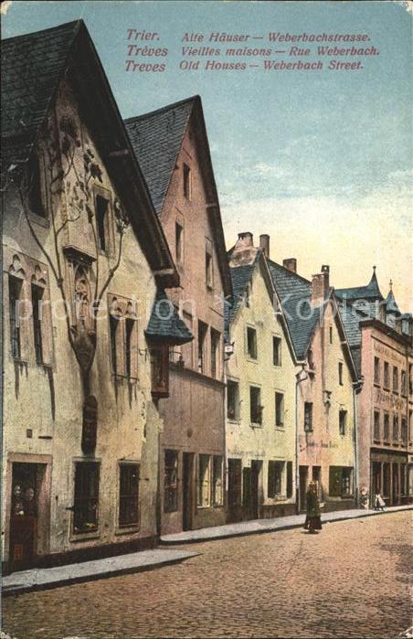 Trier Alte Häuser Weberbachstrasse