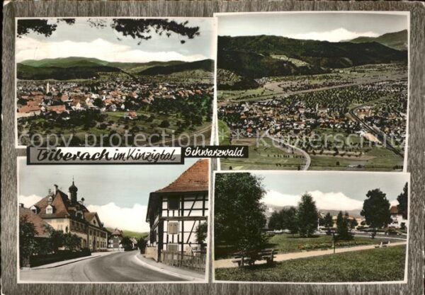 Biberach Baden Panorama Ortsansichten