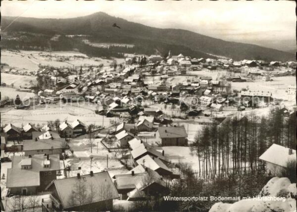 Bodenmais Gesamtansicht Wintersportplatz mit Harl