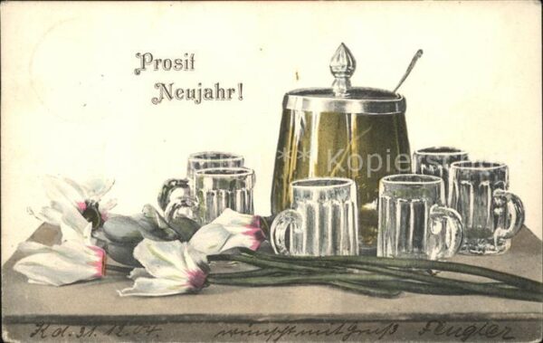 Neujahr Bowle