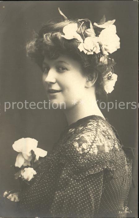 Rosen Portrait Frau