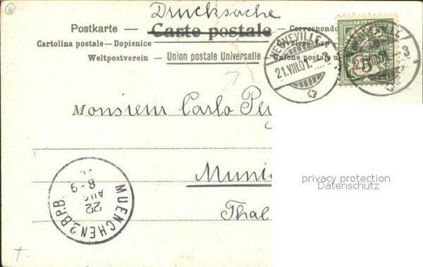 Wappen Pferd Brief Poste en Espagne – Bild 2
