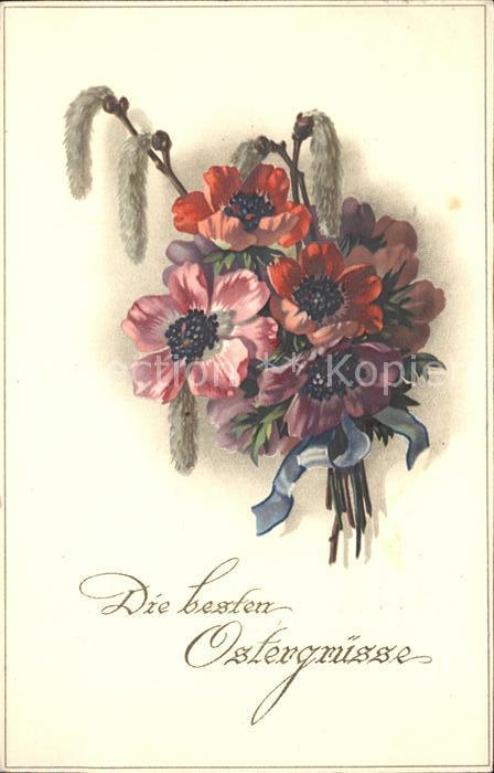 Ostern Easter Paques Ostergrüsse Blumenstrauss