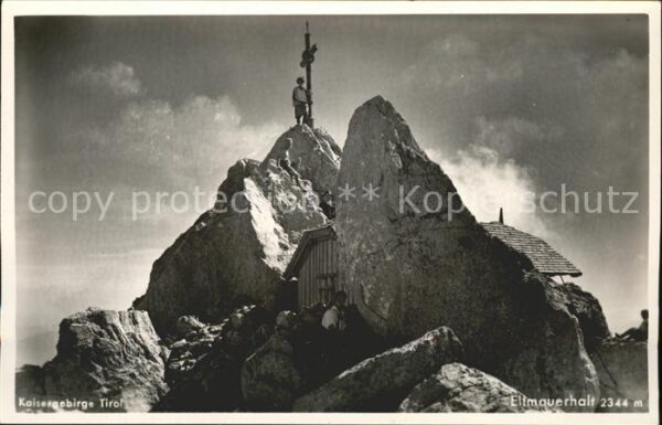 Bergsteigen Klettern Kaisergebirge Tirol